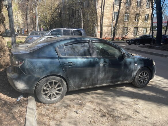 2005 Mazda 3 I (BK), зелёный, 280000 рублей - вид 3