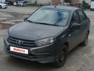 2019 Lada (ВАЗ) Granta I Рестайлинг, серый, 480000 рублей, вид 4