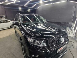 2016 Toyota Land Cruiser Prado 6-speed 150 Series Рестайлинг 1, чёрный, 3450000 рублей, вид 5