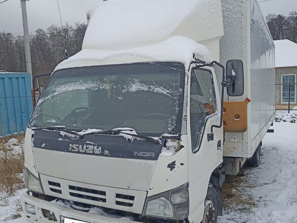 2008 Isuzu Elf (N-series), белый, 1400000 рублей - вид 1