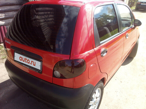2007 Daewoo Matiz I Рестайлинг, красный - вид 1