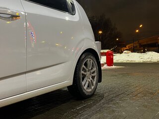 2015 Chevrolet Aveo II, белый, 730000 рублей, вид 3