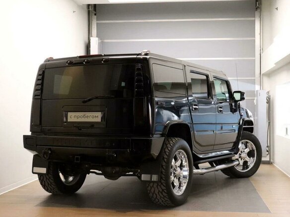 2006 Hummer H2 I, чёрный - вид 3