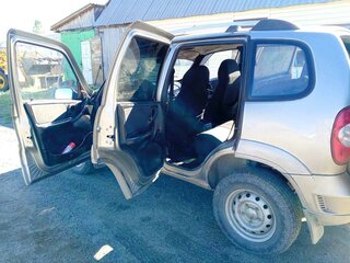 2009 Chevrolet Niva I Рестайлинг, серый, 400000 рублей, вид 4