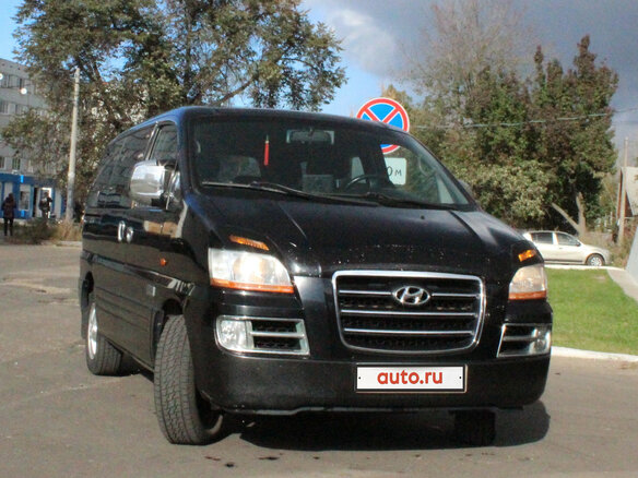 2006 Hyundai H-1 I Рестайлинг, чёрный - вид 3