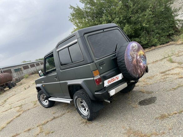 1991 Daihatsu Rugger I, зелёный - вид 18