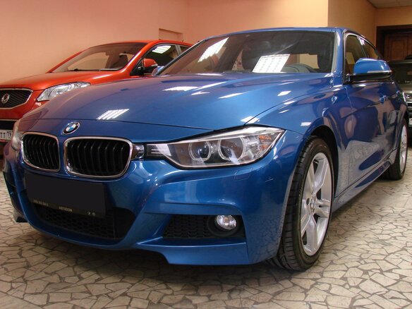 2012 BMW 3 серии 328i xDrive VI (F3x), синий