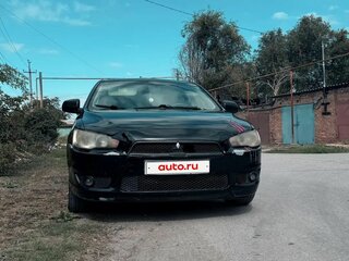 2008 Mitsubishi Lancer X, чёрный, 570000 рублей, вид 3