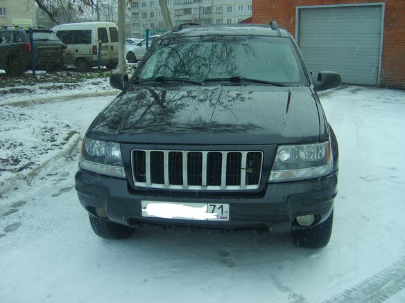 2003 Jeep Grand Cherokee II (WJ), чёрный - вид 1
