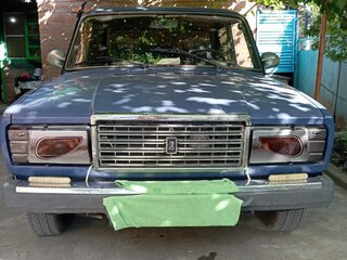 2005 Lada (ВАЗ) 2107, синий, 285000 рублей, вид 1