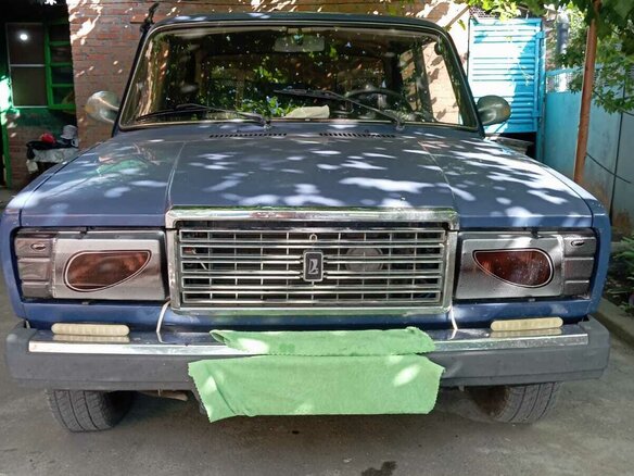 2005 Lada (ВАЗ) 2107, синий, 285000 рублей