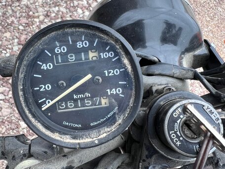 2007 Yamaha TW225, чёрный, 280000 рублей, вид 4