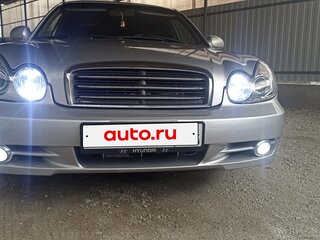 2005 Hyundai Sonata ТагАЗ IV (EF) Рестайлинг, серебристый, 850000 рублей, вид 2