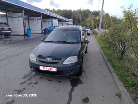 2016 LADA (ВАЗ) Largus, чёрный, 570000 рублей, вид 2