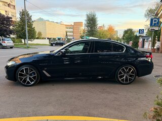 2022 BMW 5 серии 530i VII (G30/G31/G38) Рестайлинг, синий, 5650000 рублей, вид 2