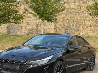 2021 Hyundai Elantra VII (CN7), чёрный, 1900000 рублей, вид 3