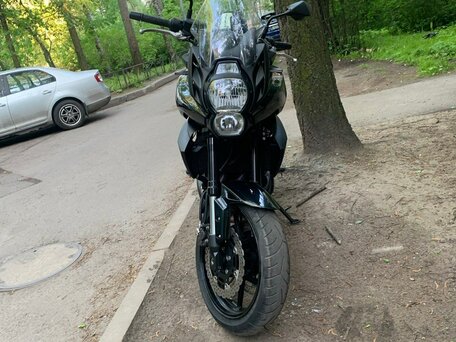 2014 Kawasaki Versys 650, чёрный, 500000 рублей, вид 2