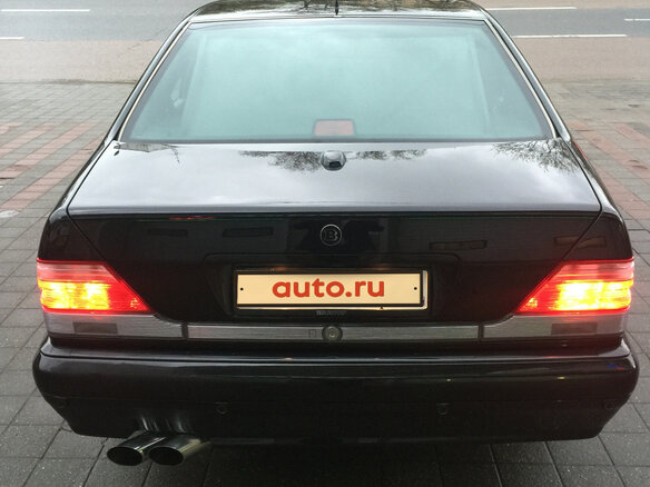 1997 Mercedes-Benz S-Класс 600 III (W140) Рестайлинг, чёрный - вид 3