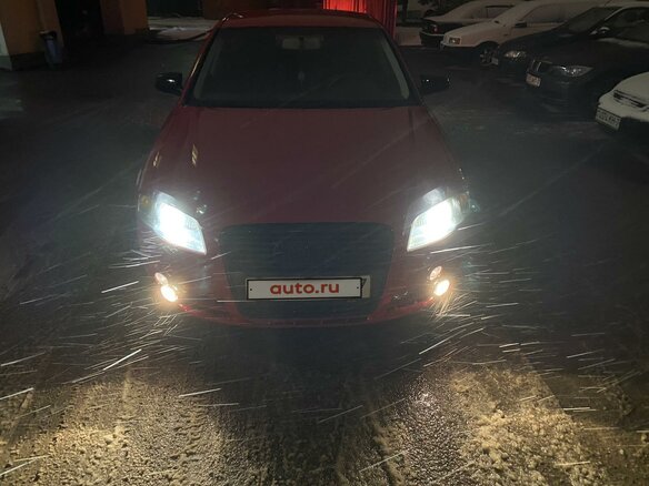 2006 Audi A4 III (B7), красный, 733841 рублей - вид 2