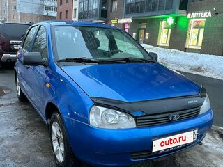 2006 Lada (ВАЗ) Kalina I, синий, 110000 рублей, вид 2