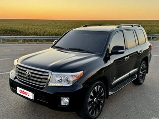 2012 Toyota Land Cruiser 200 Series Рестайлинг 1, чёрный, 3000000 рублей, вид 3