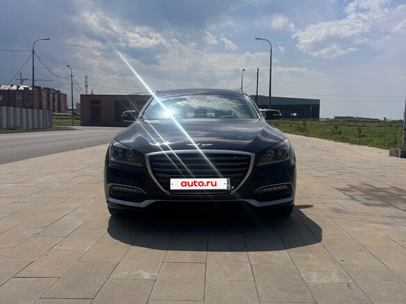 2017 Genesis G80 I, чёрный, 2500000 рублей - вид 1