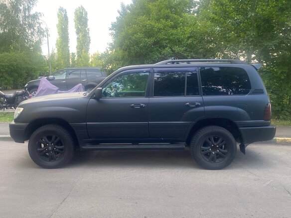 2004 Lexus LX 470 II Рестайлинг, чёрный, 2300000 рублей - вид 5