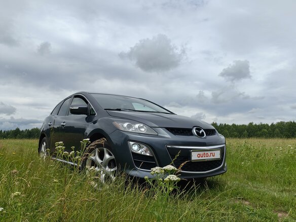 2011 Mazda CX-7 I Рестайлинг, серый, 949000 рублей - вид 12
