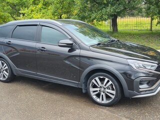 2024 Lada (ВАЗ) Vesta SW Cross I Рестайлинг (NG), чёрный, 1430000 рублей, вид 4