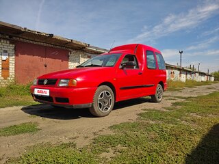 2001 Volkswagen Caddy II, красный, 298756 рублей, вид 1