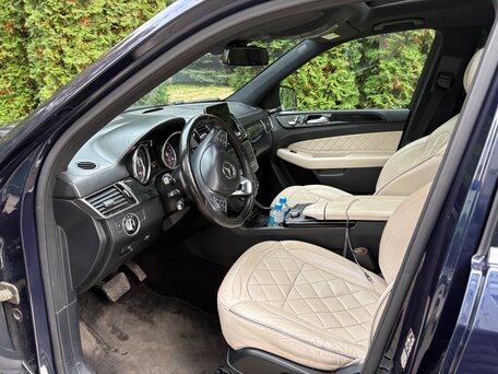 2017 Mercedes-Benz GLS 400 I (X166), синий, 3750000 рублей, вид 5