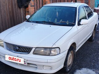 2001 Nissan Sunny B15, белый, 350000 рублей, вид 2