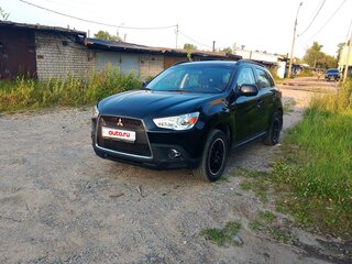 2012 Mitsubishi ASX I, чёрный, 955000 рублей, вид 2
