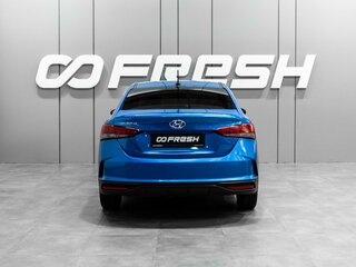 2020 Hyundai Solaris II Рестайлинг, синий, 1325000 рублей, вид 4