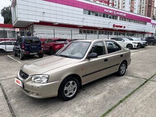 2007 Hyundai Accent ТагАЗ II, бежевый, 850000 рублей, вид 1