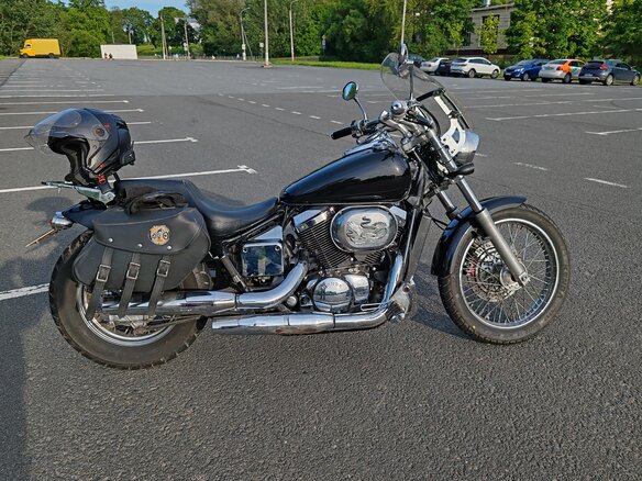 2002 Honda Shadow 750, чёрный, 430000 рублей - вид 8
