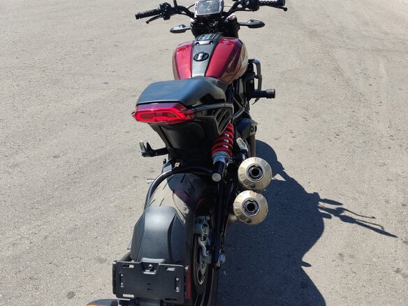 2023 Indian FTR 1200, пурпурный, 1090000 рублей - вид 3