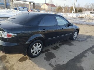 2006 Mazda 6 I (GG) Рестайлинг, чёрный, 525000 рублей, вид 4