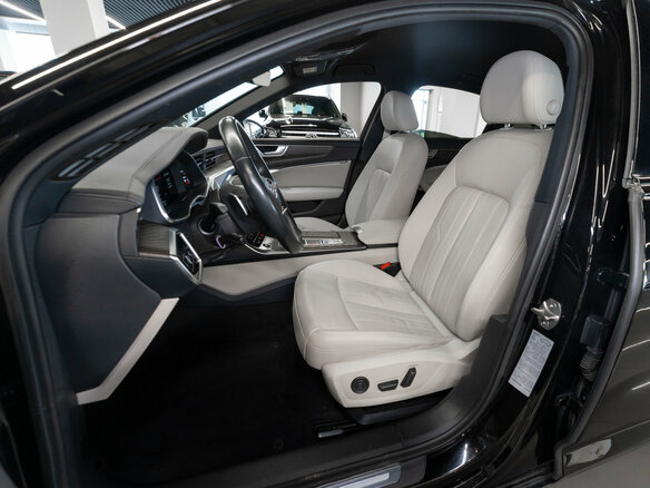2021 Audi A6 40 TDI V (C8), чёрный - вид 8