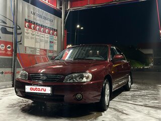 2007 Kia Spectra I Рестайлинг 2, красный, 268000 рублей, вид 1