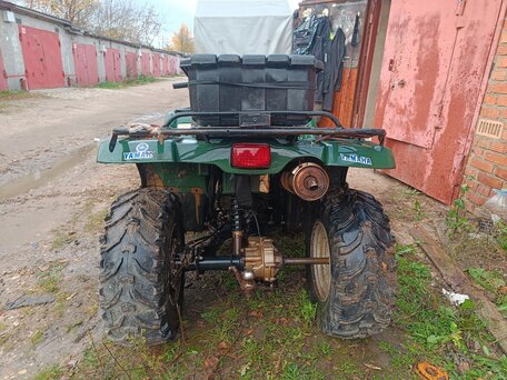 2008 Yamaha Grizzly 350, зелёный, 290000 рублей, вид 2