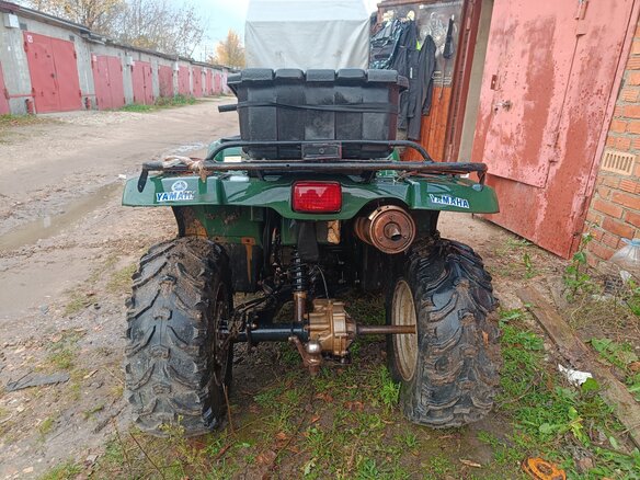 2008 Yamaha Grizzly 350, зелёный, 290000 рублей - вид 1