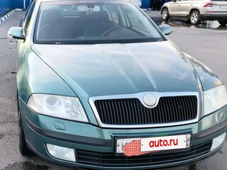 2008 Skoda Octavia II (A5), зелёный, 615000 рублей, вид 2