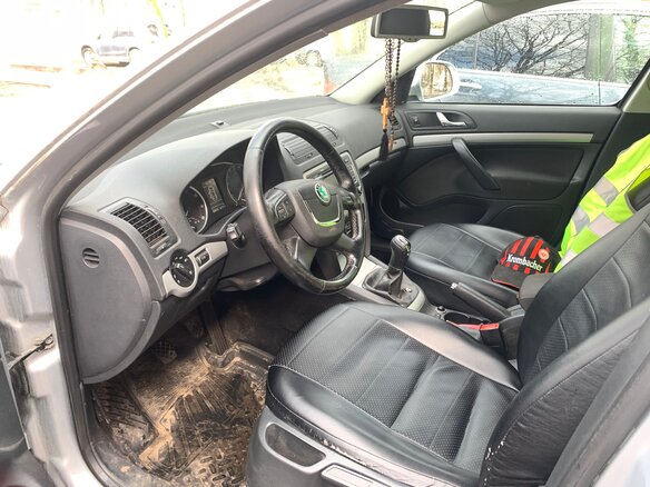 2012 Skoda Octavia II (A5) Рестайлинг, серый - вид 3