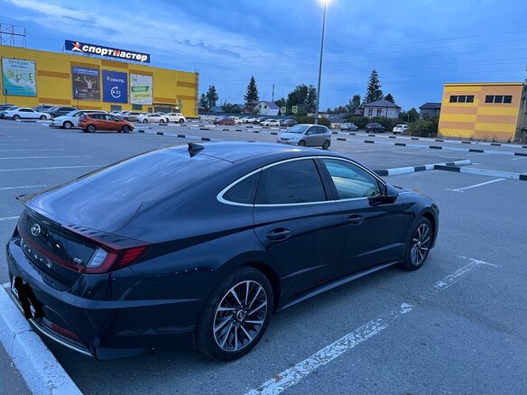 2022 Hyundai Sonata VIII (DN8), синий, 2300000 рублей - вид 8