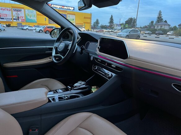 2022 Hyundai Sonata VIII (DN8), синий, 2300000 рублей - вид 15