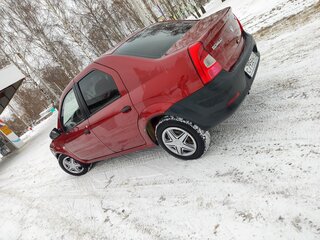 2011 Renault Logan I Рестайлинг, красный, 310000 рублей, вид 5