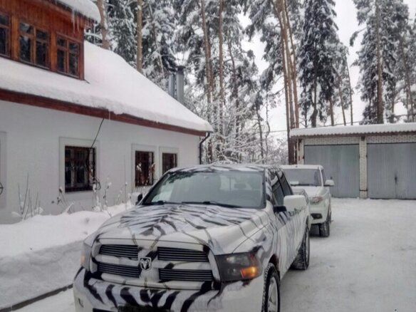 2011 Dodge RAM IV (DS/DJ), белый - вид 2