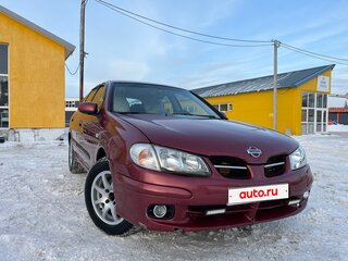 2001 Nissan Almera II (N16), пурпурный, 400000 рублей, вид 3