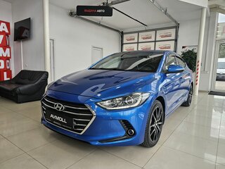 2017 Hyundai Elantra VI (AD), синий, 1745000 рублей, вид 2